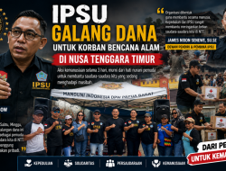 IPSU Galang Dana untuk Korban Bencana Alam di NTT, Wujud Kepedulian Pemuda Sulawesi Utara di Papua Barat Daya