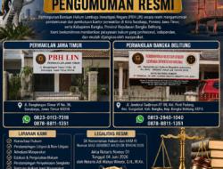 PBH LIN Resmi Buka Perwakilan di Surabaya dan Kabupaten Bangka, Perluas Akses Bantuan Hukum bagi Masyarakat