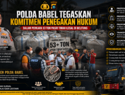 Polda Babel Tegaskan Komitmen Penegakan Hukum dalam Perkara 53 Ton Pasir Timah Ilegal di Belitung