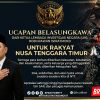 Belasungkawa Ketua Umum LIN, Robi Irawan Wiratmoko, untuk Masyarakat Nusa Tenggara Timur