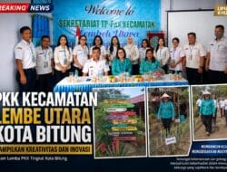 Lembe Utara Bergerak Menuju Prestasi, Gotong Royong Warga Jadi Kekuatan Hadapi Penilaian PKK Sulut 2026