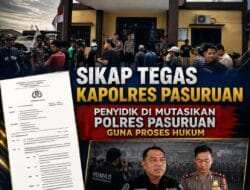 Polres Pasuruan Nonjobkan Anggota Reskrim Polsek Beji, Wujud Komitmen Transparansi Penanganan Dugaan Penganiayaan