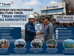 Menyikapi Dinamika di Belitung Timur, PT Timah Kedepankan Dialog dan Kondusifitas