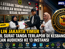 DPC LIN Jakarta Timur Ambil Surat Tanda Terlapor di Kesbangpol, Ajukan Audiensi ke 13 Instansi