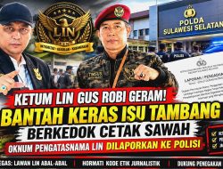TAK SEKADAR BICARA! Gus Robi Bersama Saharuddin Resmi Bawa Dugaan Pencatutan Nama LIN ke Polda Sulsel