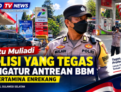 Aiptu Muliadi, Polisi yang Tegas Mengatur Antrean BBM di Pertamina Enrekang