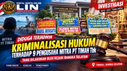 Diduga Kriminalisasi, Ketua PPM Bangka Selatan Soroti Proses Hukum 9 Mitra PT Timah