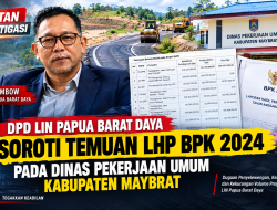 DPD LIN Papua Barat Daya Soroti Temuan LHP BPK 2024 pada Dinas Pekerjaan Umum Kabupaten Maybrat