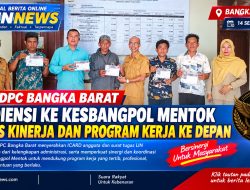 Audiensi ke Kesbangpol Mentok, LIN DPC Bangka Barat Bahas Kinerja dan Program Kerja ke Depan