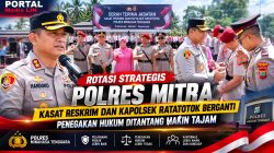ROTASI STRATEGIS POLRES MITRA: KASAT RESKRIM DAN KAPOLSEK RATATOTOK BERGANTI, PENEGAKAN HUKUM DITANTANG MAKIN TAJAM
