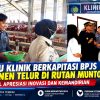 DPC PJS Dan PWI Bangka Barat Dampingin Kakanwil Tinjau Klinik Berkapitasi BPJS dan Panen Telur di Rutan Muntok