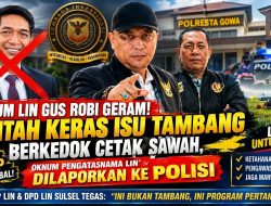 Ketum LIN Gus Robi Geram! Bantah Keras Isu Tambang Berkedok Cetak Sawah, Oknum Pengatasnama LIN Dilaporkan ke Polisi
