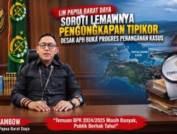 LIN Papua Barat Daya Soroti Lemahnya Pengungkapan Tipikor, Desak APH Buka Progres Penanganan Kasus